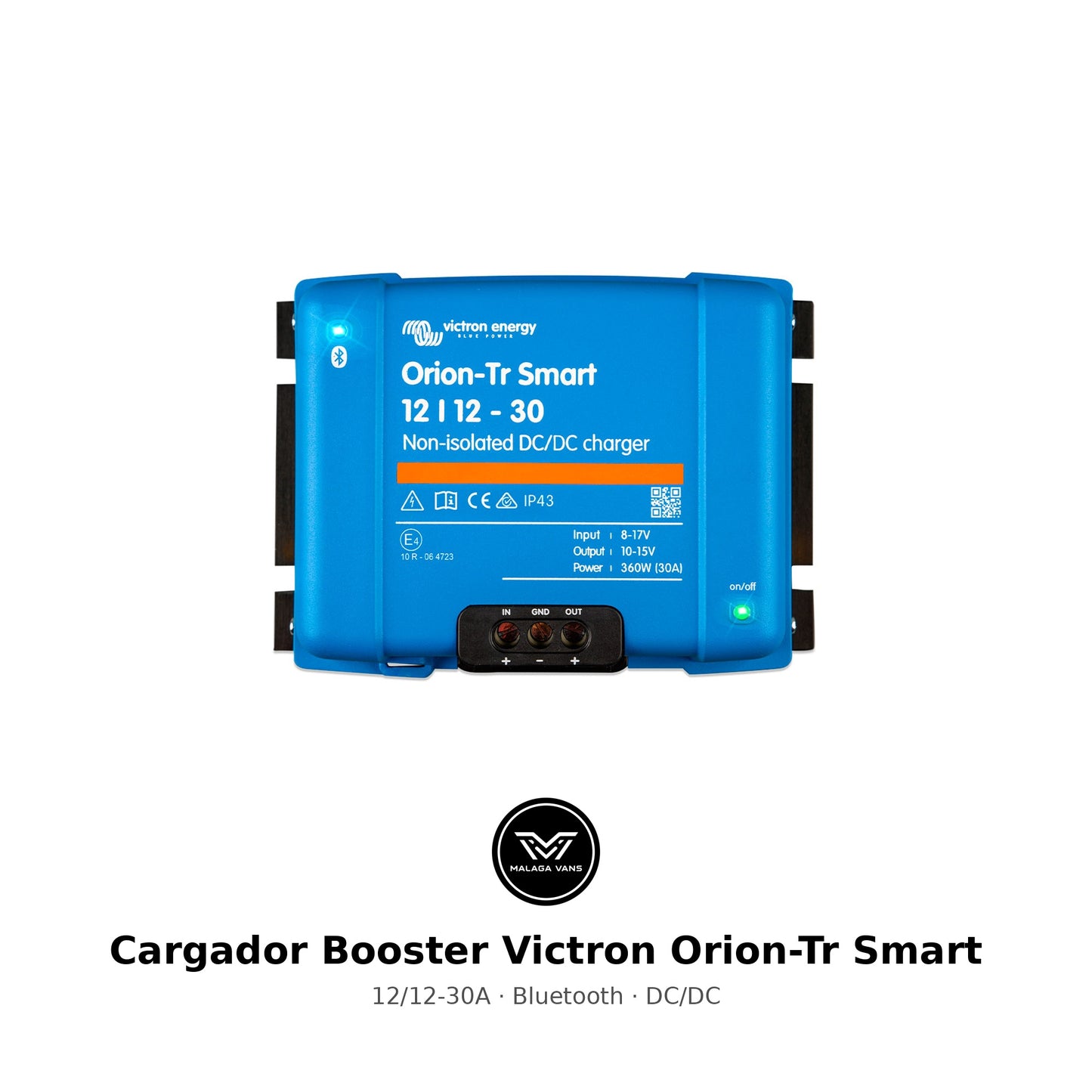 Cargador Booster Orion-Tr Smart 12/12-30A No Aislado CC/CC Bluetooth Victron Energy