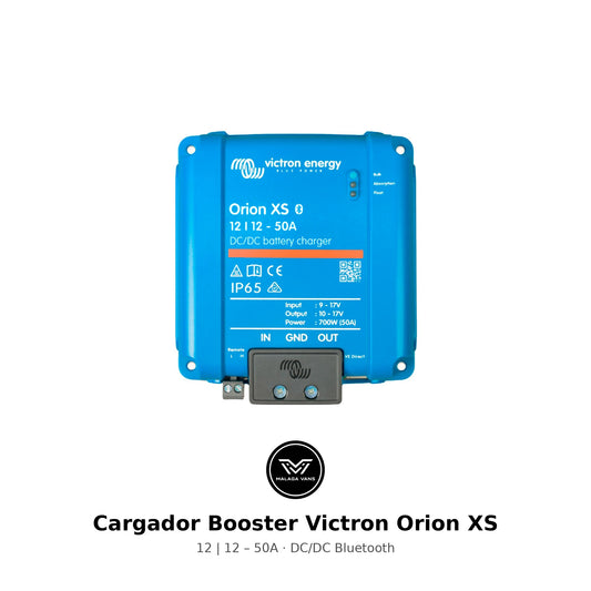 Cargador Booster Orion XS 12/12-50A No Aislado CC-CC Bluetooth Victron Energy